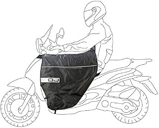 Oj jfl-th Pro Leg H Beinschutz Wasserdicht aus Polyester, Schwarz, Einheitsgröße
