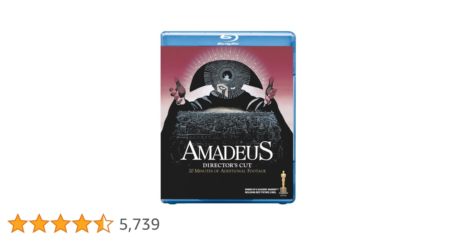 【新品・未開封】アマデウス ディレクターズカット ブルーレイ版スチールブック仕様 Amazon.co.jp: アマデウス ディレクターズカット ブルーレイ版