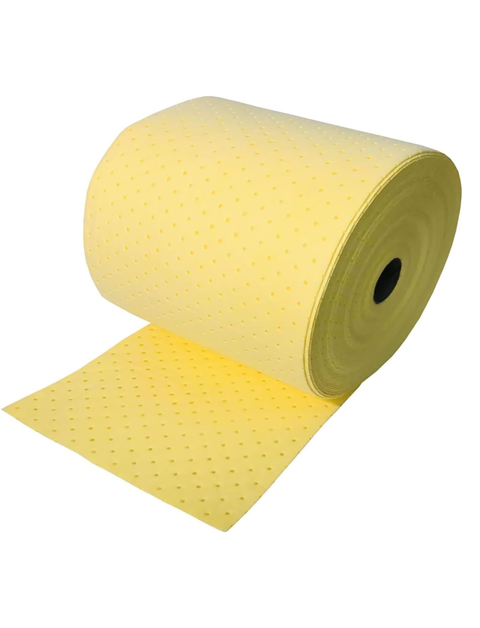 Rouleau de Tapis Absorbant l'huile, Absorbant jusqu'à 1 Gallon, pour protéger Le sous-Sol du Garage (Jaune, 4 mm, 40 x 5 000 cm)