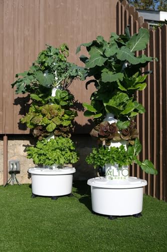 GX Hydroponic Tower | Vertical Planter Tower | Hydroponics Growing System Kit | Food Grade with 24 Net Pots (Without Lights) - Image 3