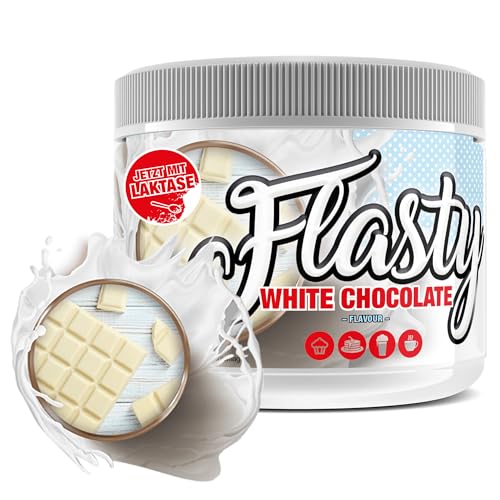 #sinob Flasty Geschmackspulver (Weisse Schokolade) 1 x 250g Kalorienarmes Flavour Pulver mit Nur ca. 9 kcal pro Portion bringt es Leben in deinen Quark, Joghurt und vielem mehr.
