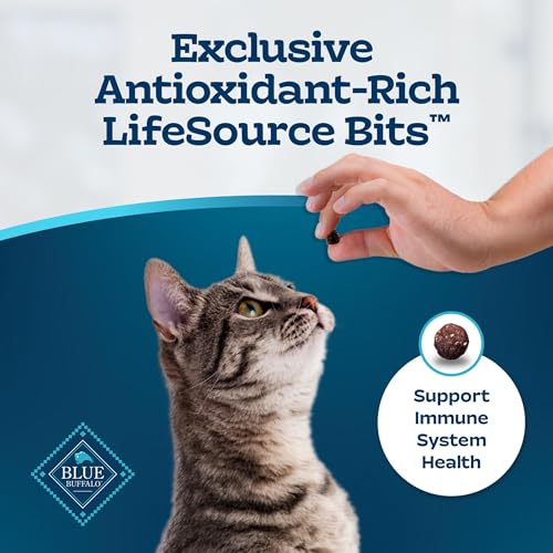 Image of Blue Buffalo Tastefuls Natural Dry Food for Active Adult Cats, Chicken and Brown Rice Recipe, 7-lb. Bag
