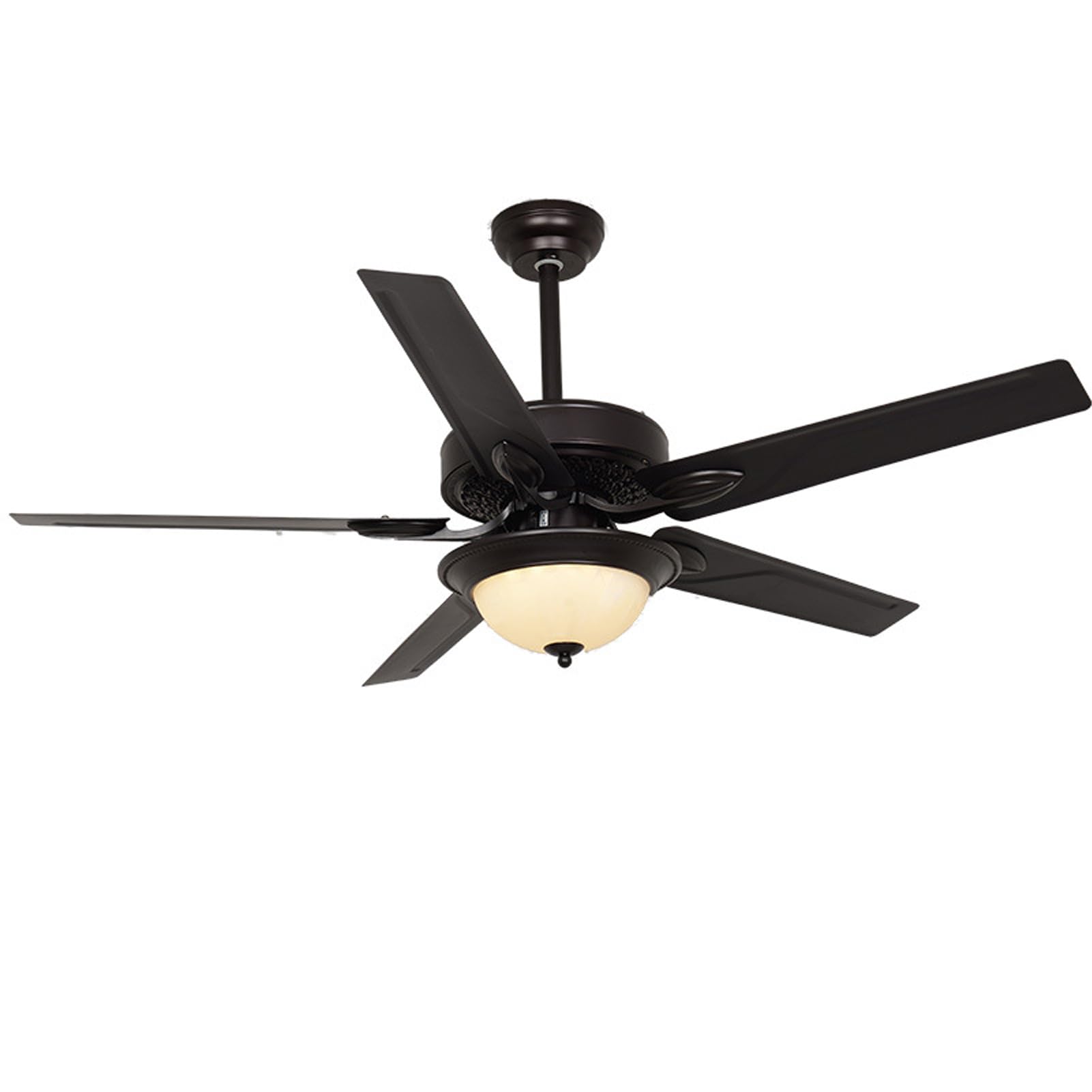 Ceiling Fans, 52 Inch Ceiling Fans with Remote and Lights, 5 Fan Blades and 6 Wind Speeds, 3 Timer Settings, Low Noise for Living Room, Dining Room, Bedroom, Coffee Shop, Hotel