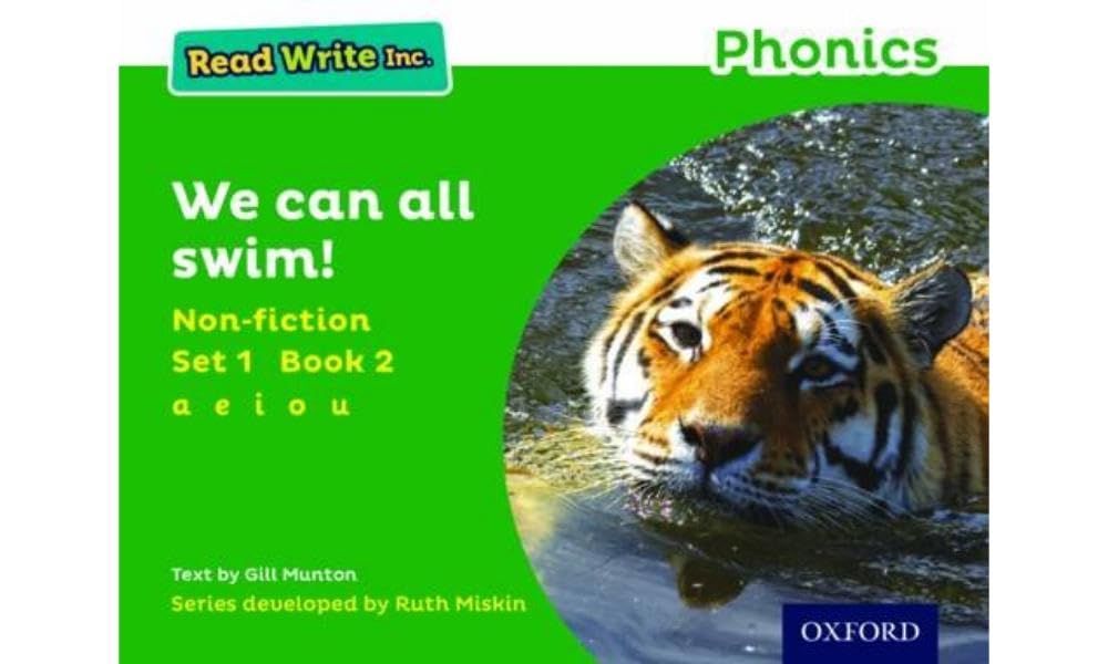 We Can All Swim! (Green Set 1 Non-fiction 2) (Read Write Inc. Phonics ...
