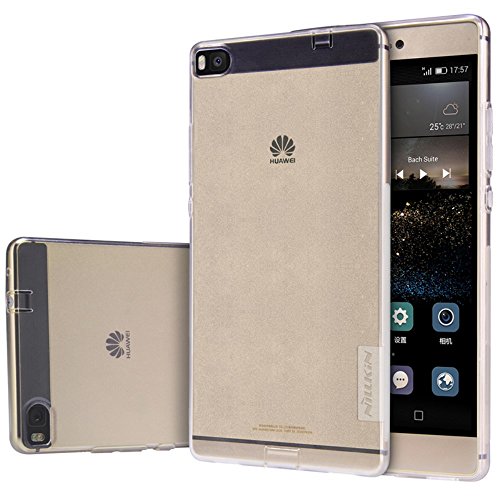 Nillkin Nature Carcasa trasera protectora antideslizante de gel TPU para Huawei Ascend P8 Transparente