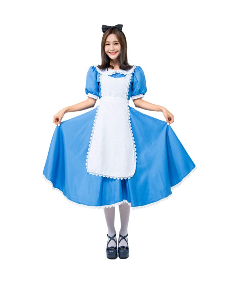 不思議の国のアリス コスプレ衣装 仮装 KISS製 水色 メイド服 ハロウィン 楽天市場】メイド服 コスプレ 衣装 アリス メイド ハロウィン