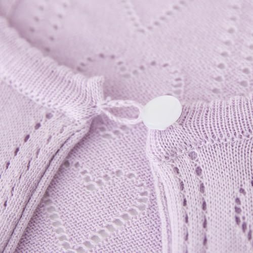 Toddler Kids Girls Knit Long Sleeve One Button Closure Bolero Shrug Sweater Cardigan Outerwear4