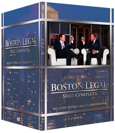 Boston Legal Temporadas 1-5 Edición Española Boston Legal Serie Completa Boston Legal Temporada 1 - 5 dvd