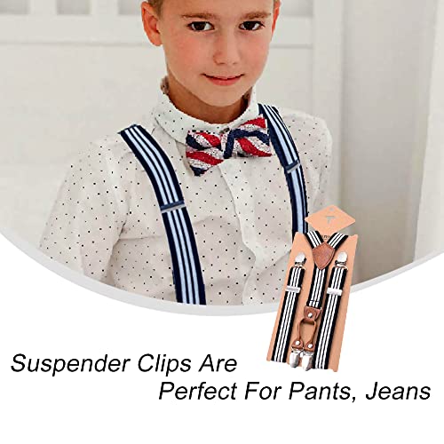 Kids Boys Suspenders,Y Back Adjustable 4 Strong Clips Suspender Kids Suspender for Boys Girls Children Kids2