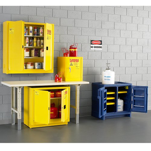 15 Gallon Flammable Safety Storage Cabinet Door Type: Self Closing