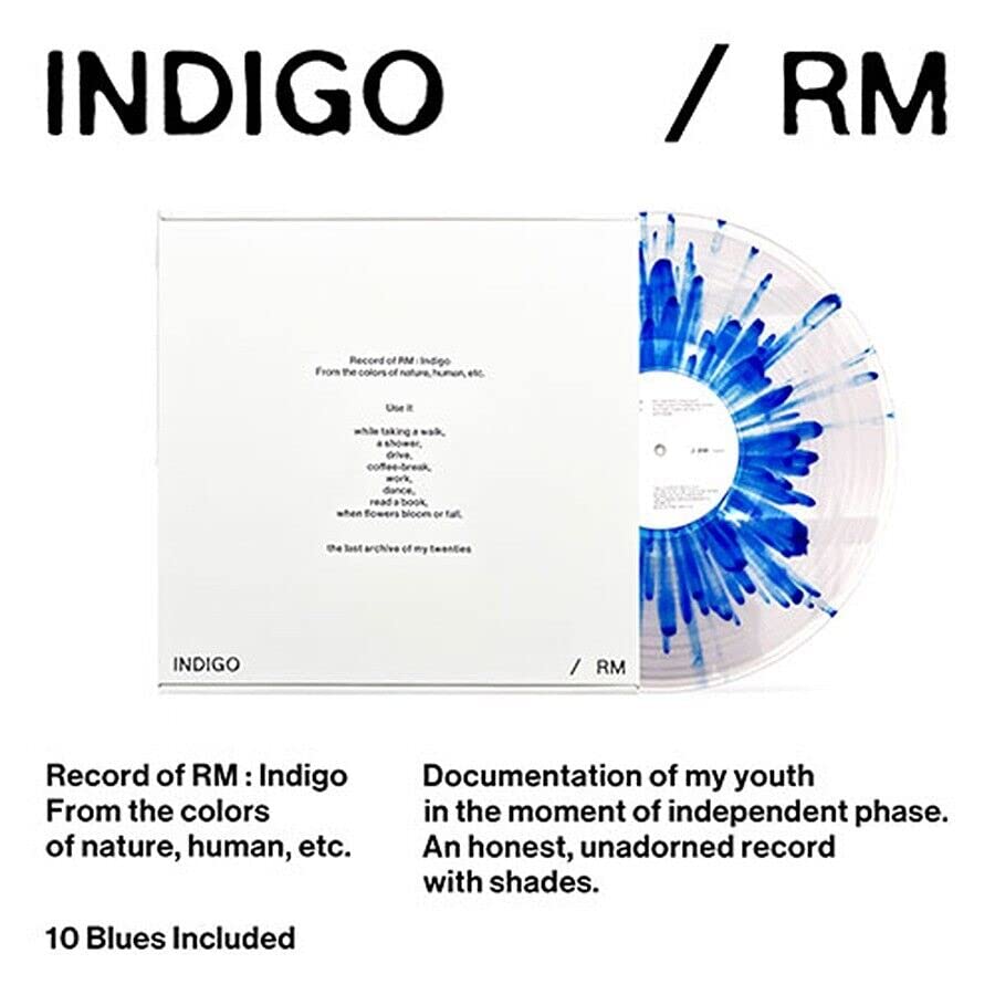 BTS RM KIM NAMJUN 'INDIGO' Album Ver K-POP SEALED