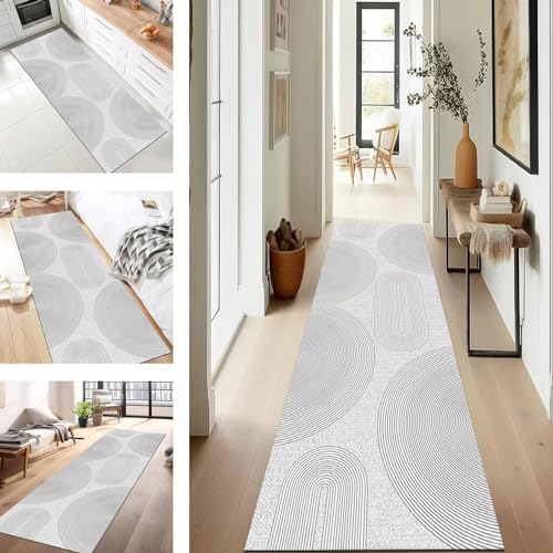 Tapis de couloir antidérapant et antisalissure lavable en machine - 2
