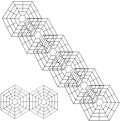 Filet protecteur pour étang anti-oiseaux KICHOUSE | Grille flottante hexagonale haute résistance - 2