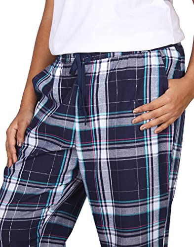 Image of B STORIES Women's Pyjama Pants - Relaxed Fit Nightwear Bottoms | Soft Pyjamas with Pockets | Breathable & Comfortable Sleepwear for Women (S-2XL)