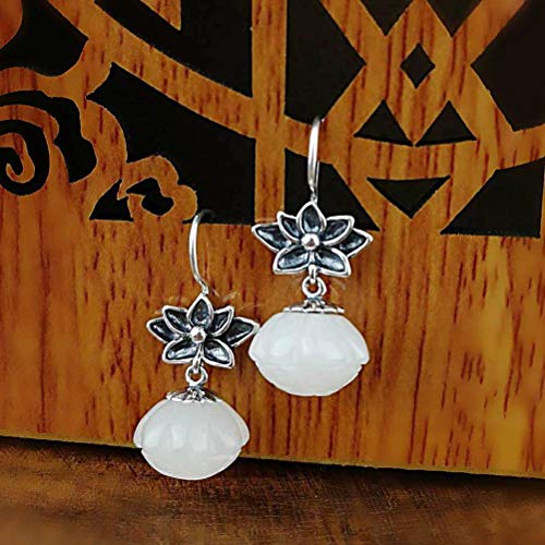 Boucles d'oreilles tempérament classique cadeau idéal s925 - 4
