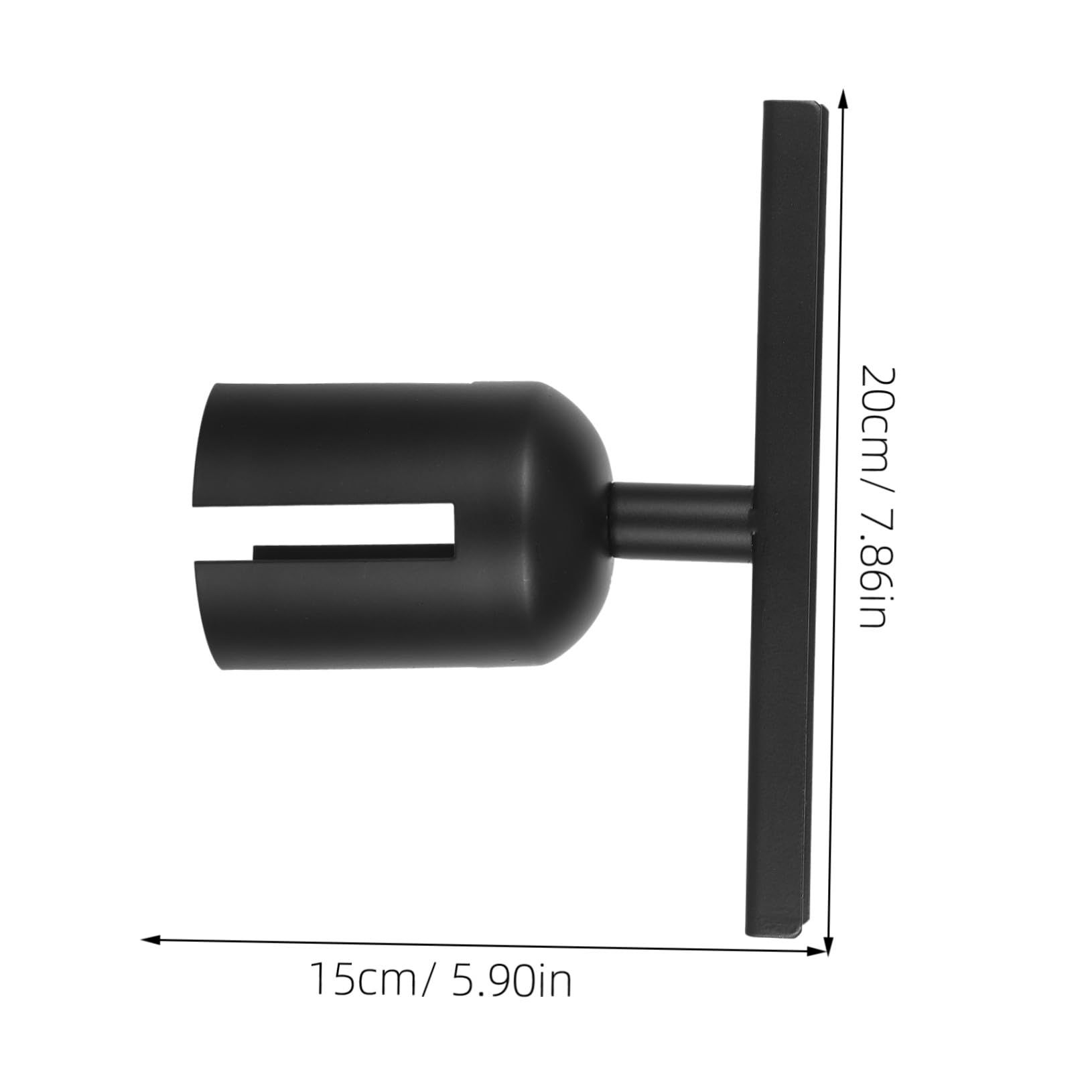 PRETYZOOM 5 Piezas Soporte de Señal Metálico para Barreras de Clip Horizontal para Carteles Exhibidor Resistente Inoxidable para Control de Multitudes Aeropuertos Tiendas y Exposiciones
