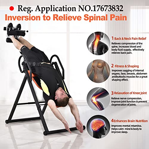 Teclor AIT6311 Inversion Table For Back Pain Relief thumb #1
