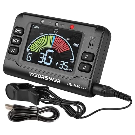 Metronomo elettronico e accordatore per tutti gli strumenti chitarra violino pianoforte basso ukulele sassofono clarinetto