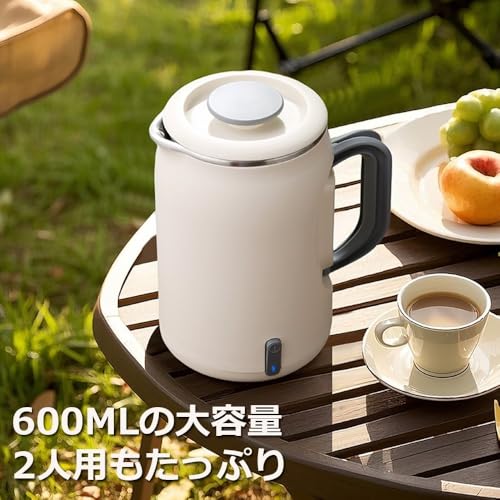 Focustar ポータブルケトル 電気ケトル 小型 600ML の商品画像 2