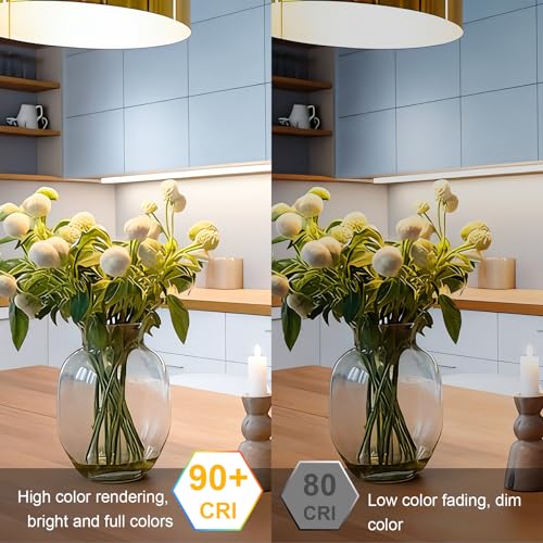 Tira LED COB 32.8ft 6000K con control remoto y adaptador 24V miniatura 4