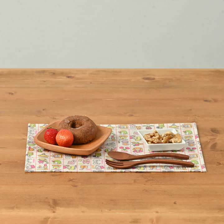 Amazon｜fabrizm 日本製 キッズ ランチョンマット 30×20cm なまえタグ