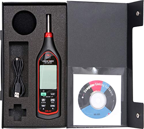Galaxy Audio CM-170 Check Mate Handheld SPL Sound Pressure Level Meter