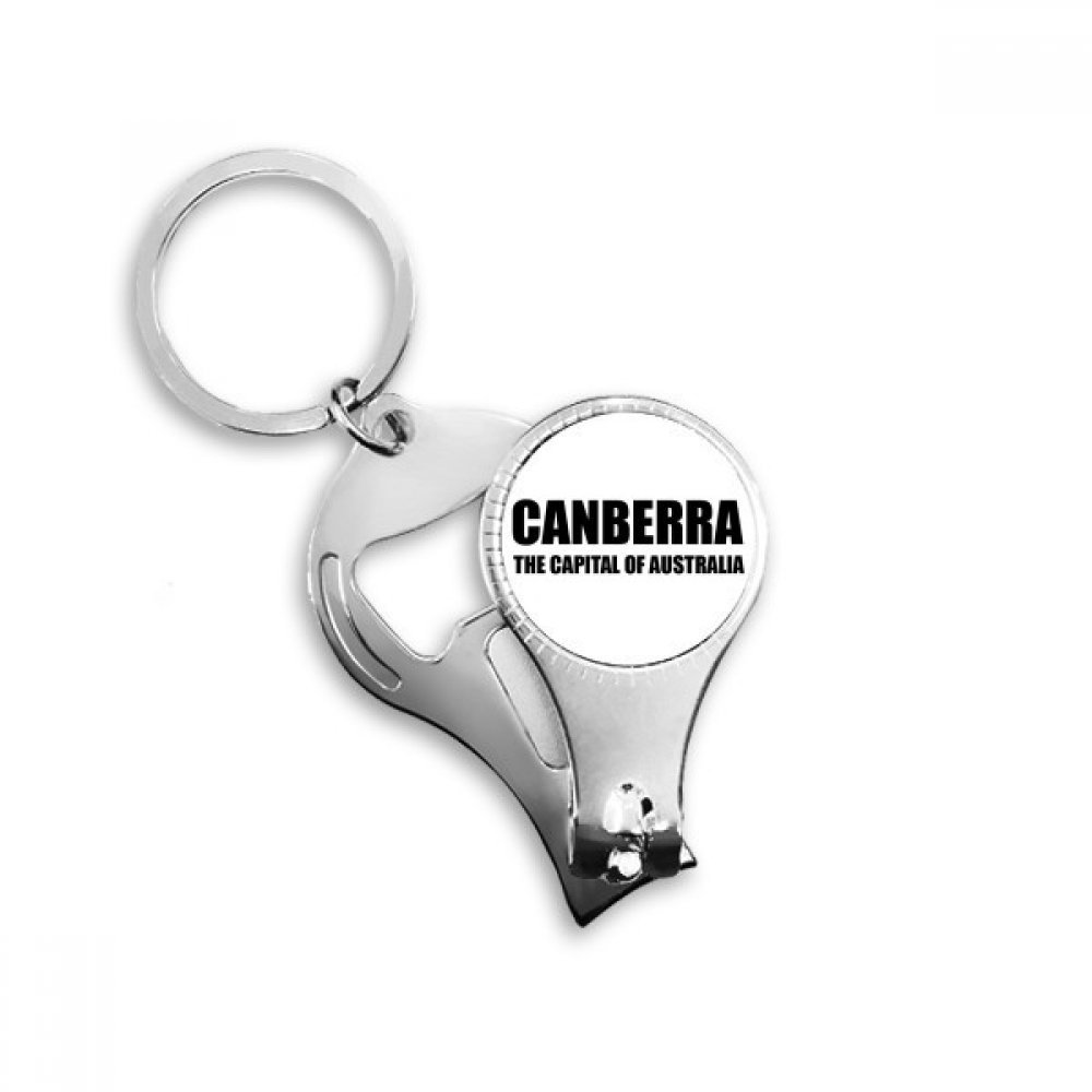 Porte-clés cadeau Canberra Australie idée originale avec ouvre-bouteille