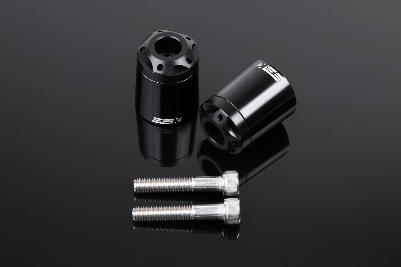 Amazon | SSK アルミハンドルバーエンド ブラック KAWASAKI NINJA250