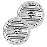 ソニー XS-MP1611 6.5インチ 140ワット デュアルコーン マリンスピーカーステレオ ペア (4個パック)