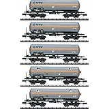 Trix 15417 - Trix Druckgas-Kesselwagen-Set, Epoche V