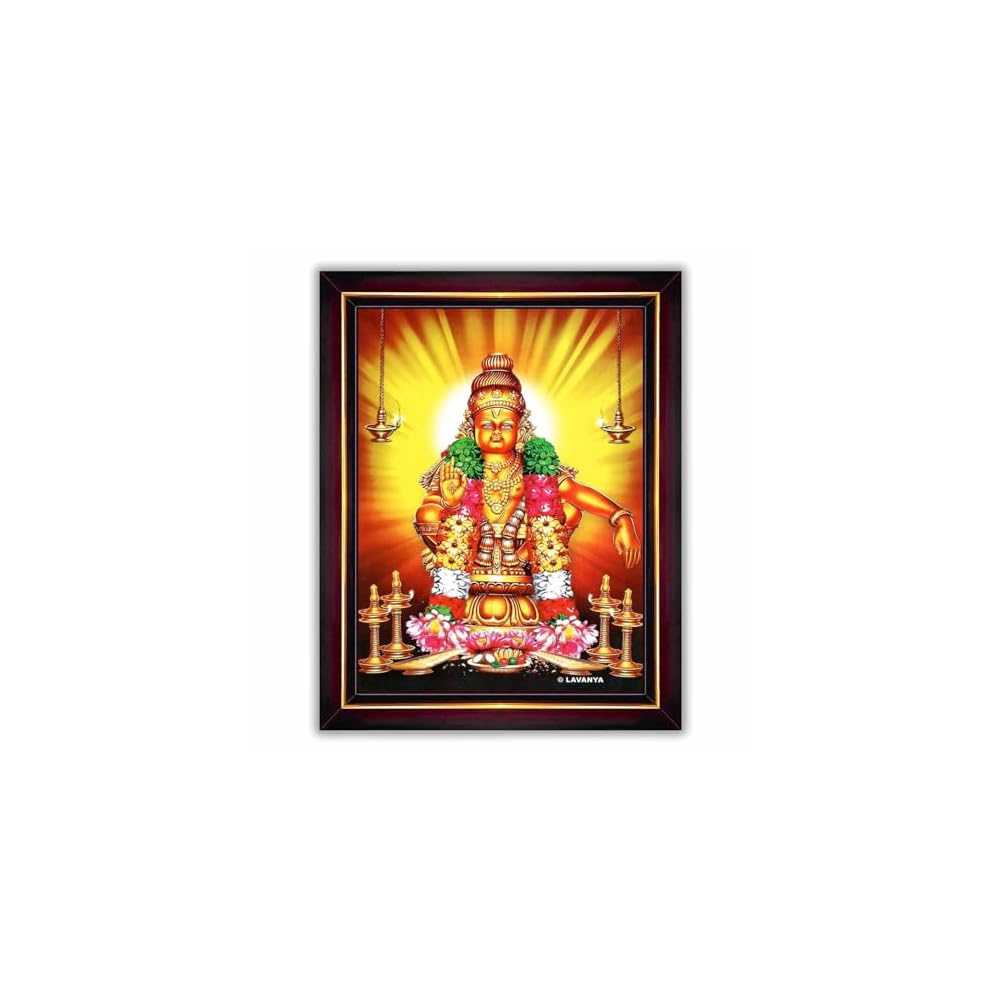 Ubuy Bild & Inspiration MYTHOLOGY CENTRE Lord Ayyappa Swamy Ayyappan India