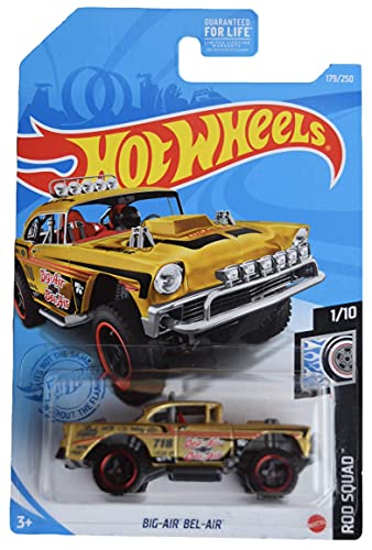 Hot Wheels Big Air Bel Air Gold voiture miniature de collection Rod Squad