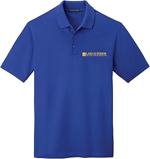 Men’s Adult Polo – NCAA Collegiate Short Sleeve Polo Shirt