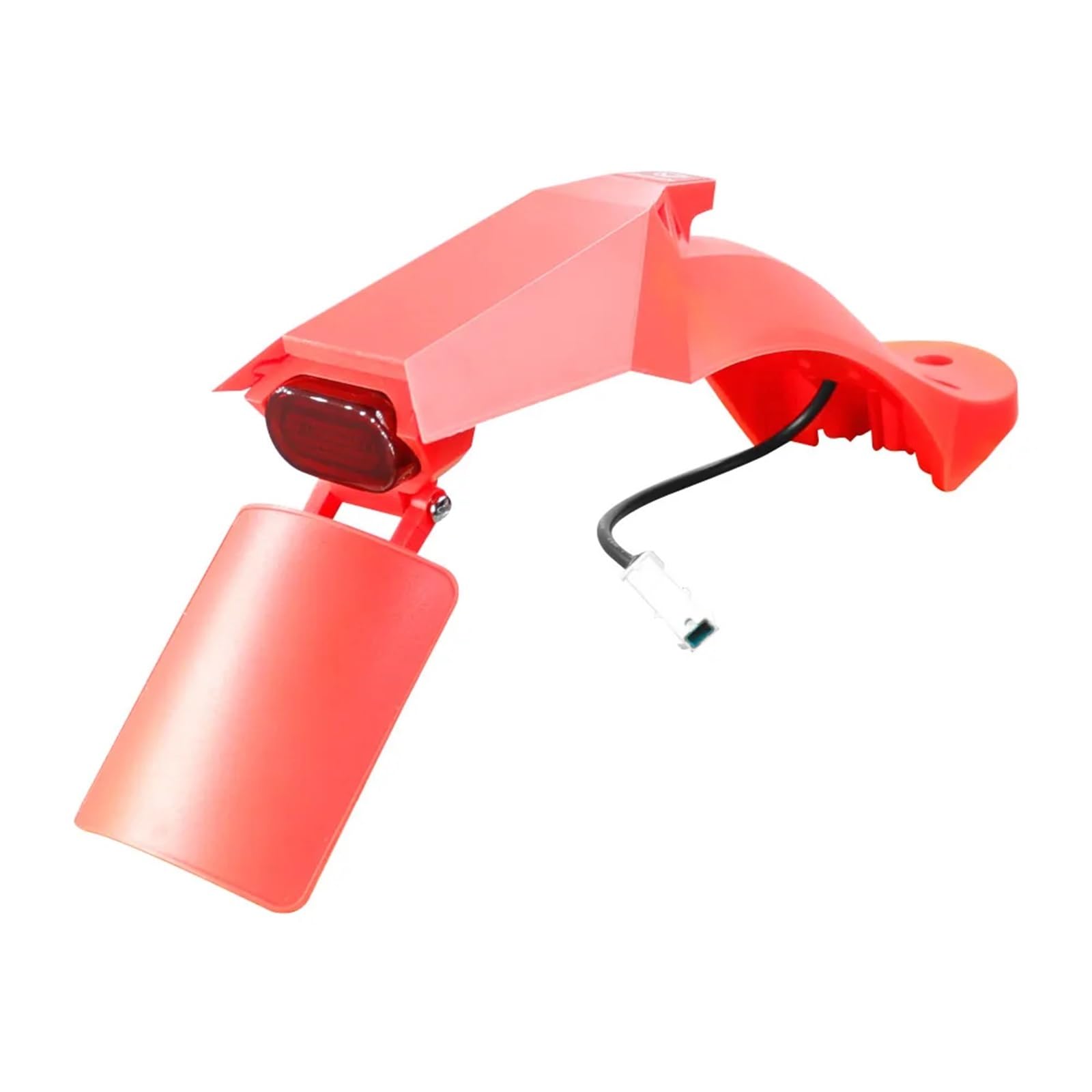 Guardabarros Trasero for Patinete eléctrico, Soporte de luz Trasera, Accesorios for Patinete, Guardabarros Trasero Modificado, for Xiaomi, M365 Pro 1S Guardabarros para Scooter (Size : Plum)