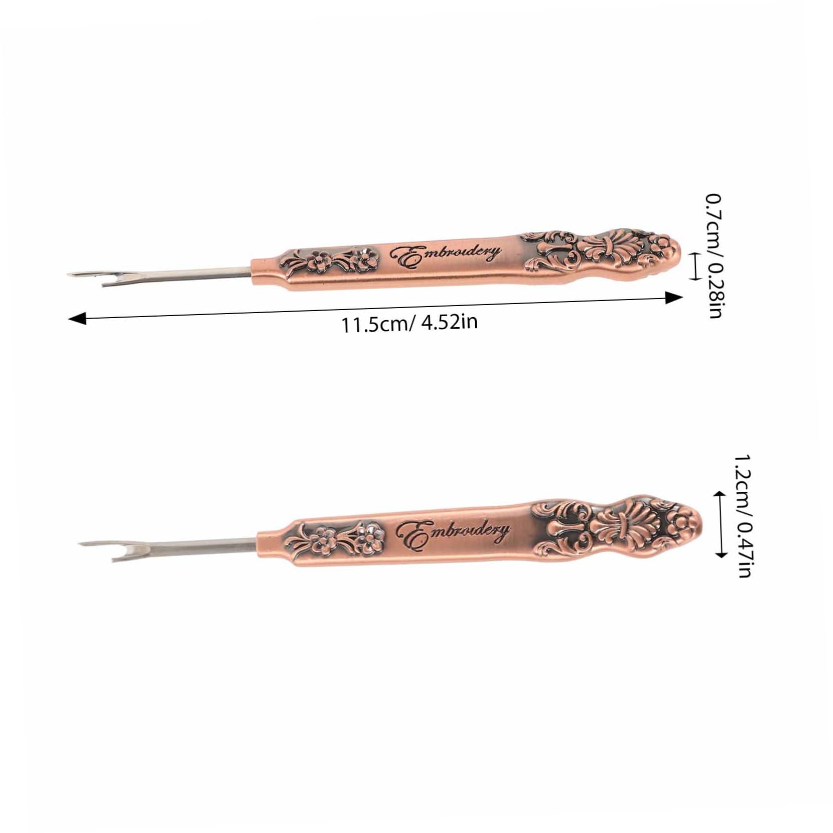 VILLCASE DIY Sewing Accessories Portable Thread Cutter Nonslip Seam Ripper for Creative Sewing Tools