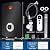 Instant Electric Tankless Water Heater 220/240V,Small Smart Water Heater Self-Modulating No Standby Losses,Under Sink Kitchen Household Shower, Hot Water Output of 2.5 GPM (GREY 11KW)