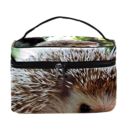 Trousse de cosmétiques hérisson mignon, idée cadeau maquillage originale
