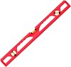 Kapro - 120 Ergocast I-Beam Level - Features One Level, One Plumb, One 45° Vial - With Sculpted Hand Grips - Plastic Resin - 24 Inch