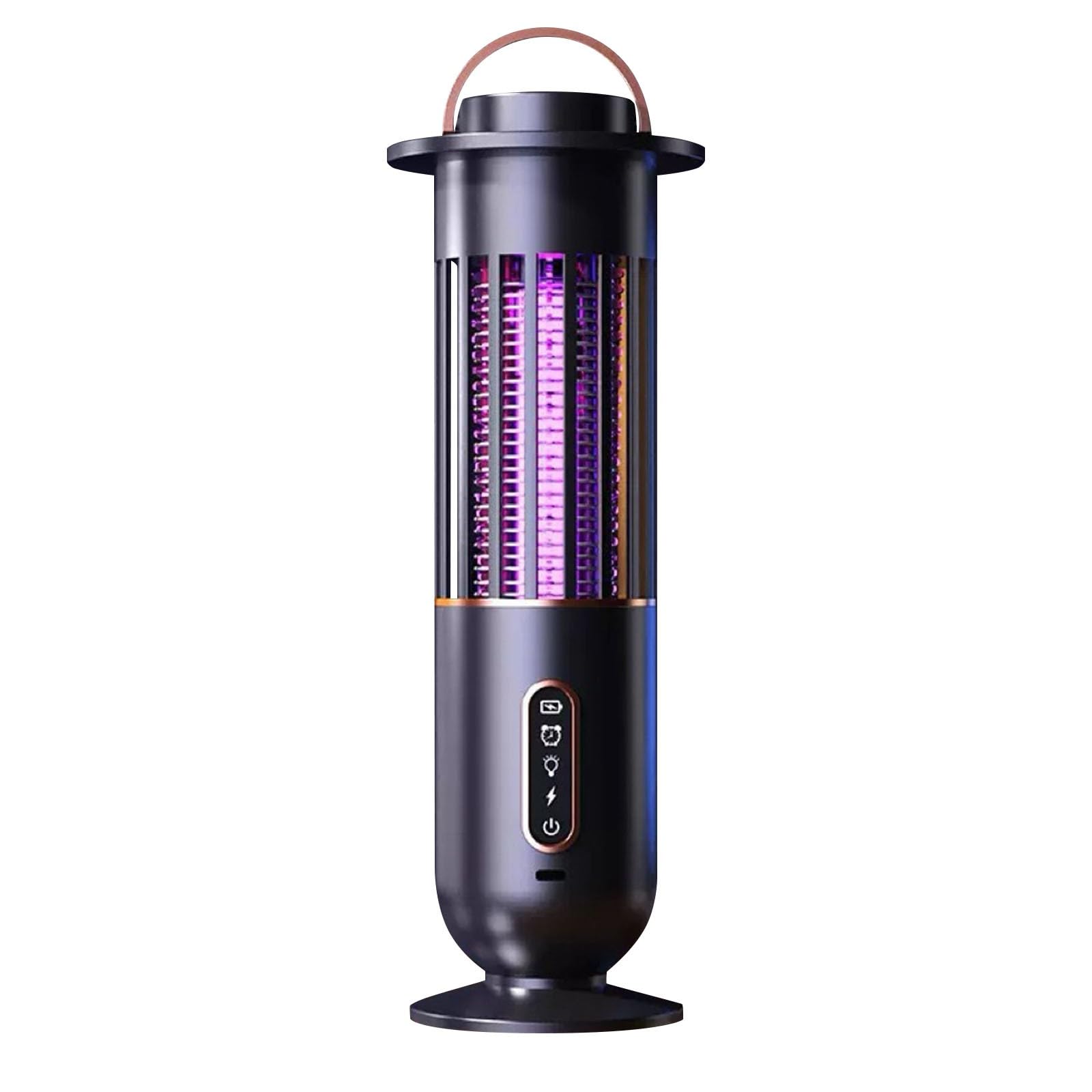 Mosquito Killer Lamp, Electric UV Fly Zapper Indoor Outdoor Rechargeable Insect Pest Fly Killer, Eco-Friendly Repellent for Home Bedroom Garden Camping Kitchen (D-Light, One Size)