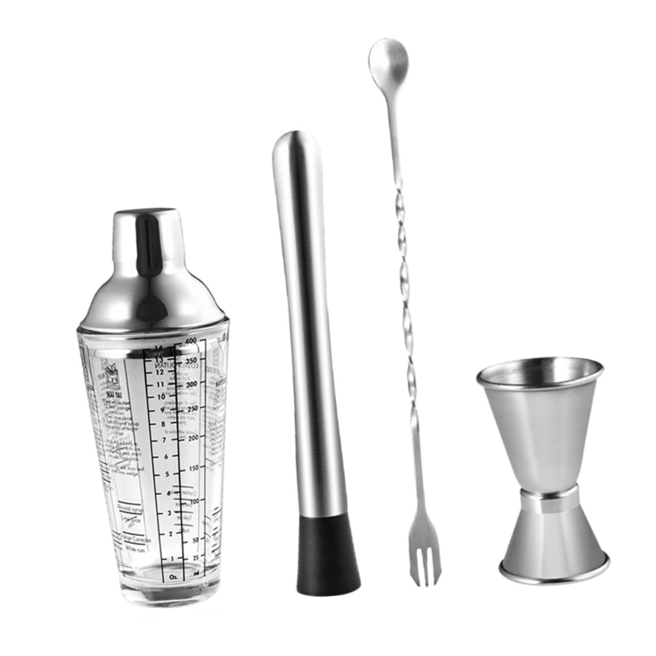 VALICLUD Shaker Cocktail in Acciaio Inossidabile Colorati Attrezzatura Professionale Barman per Aperitivi e Mixology Accessori Cocktail Resistenti e Lucidi per Uso Domestico e Regalo
