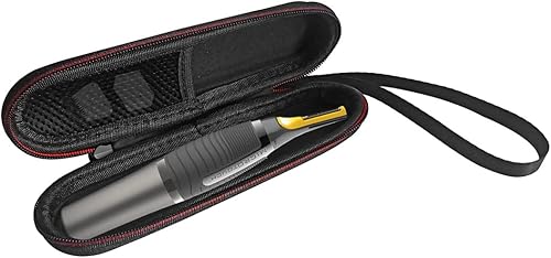 Funda rígida compatible con recortadora personal con iluminación Micro Touch Titanium MAX