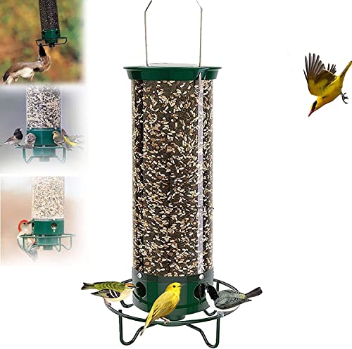 New Spring 2023 Squirrel-Proof Bird Feeder, Squirrel Proof Bird Feeders For Outside Hanging #TOP1