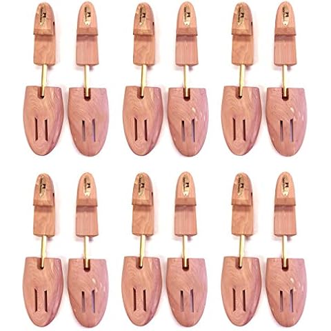 Cedar Elements Little Wholesale Program - Slatted Cedar Shoe Trees - 6 Pairs Free Shipping Cover