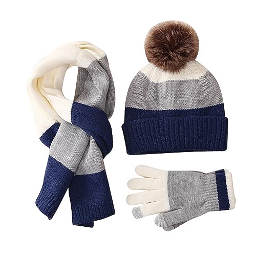 Gorro de invierno y guantes para niños que buscan abrigarse sin perder movilidad 1