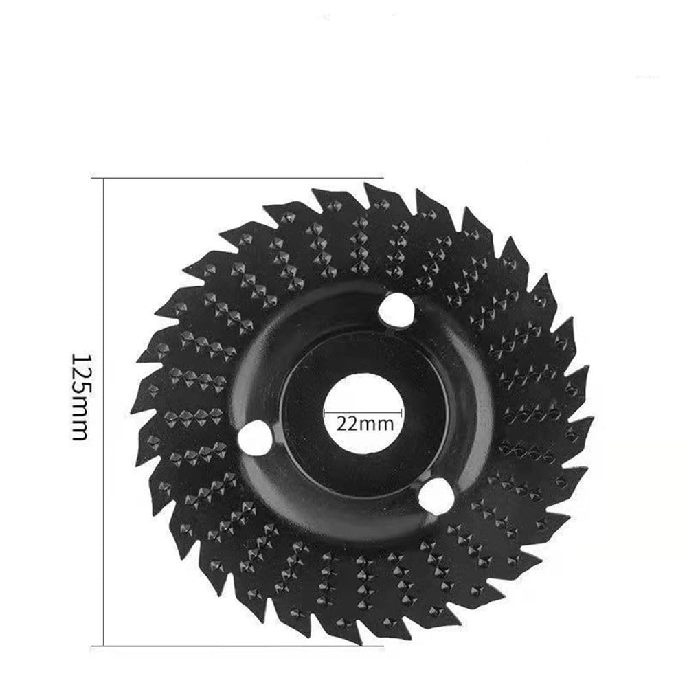 10er-Set Holzschnitzscheibe 125mm Für Winkelschleifer – Formscheibe Zum Schleifen, Polieren & Schnitzen