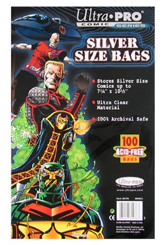 Ultra Pro Comic-Schutzhüllen Silver Size (100)