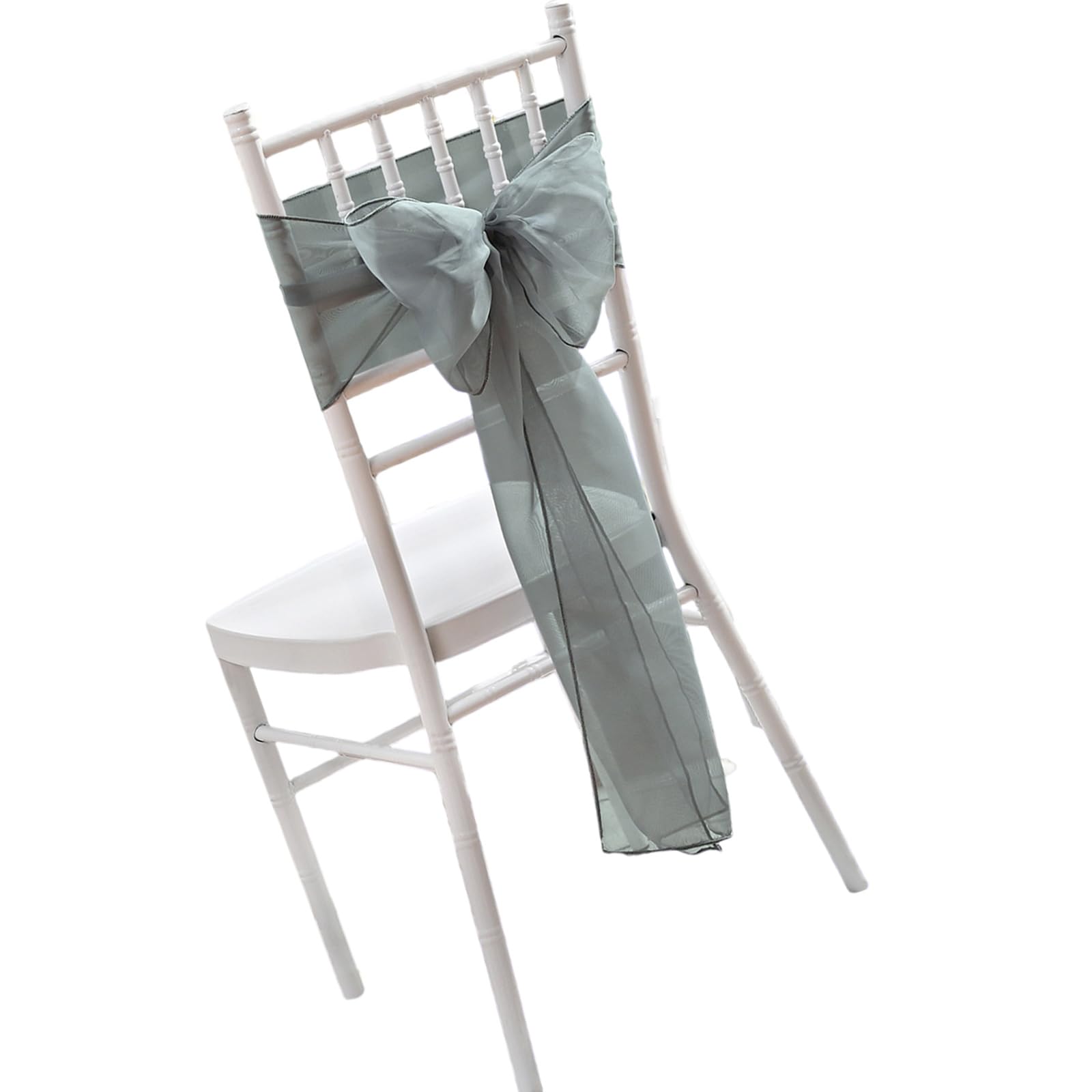our fave Handcrafts Wedding Chair Sash Bows Adds Sophistication to Any Event Polyester Ribbon Suitable for Various Chairs Decors S