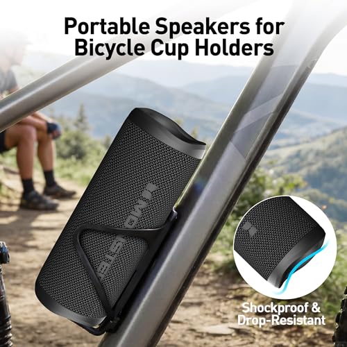 Monster S620 Bluetooth Speaker, Wireless Portable Outdoor Bluetooth Speakers, 60W True Wireless Stereo IPX8 Waterproof, Dual PairingBluetooth 5.4 Built-in Mic, Perfect for Home, Black - Image 7