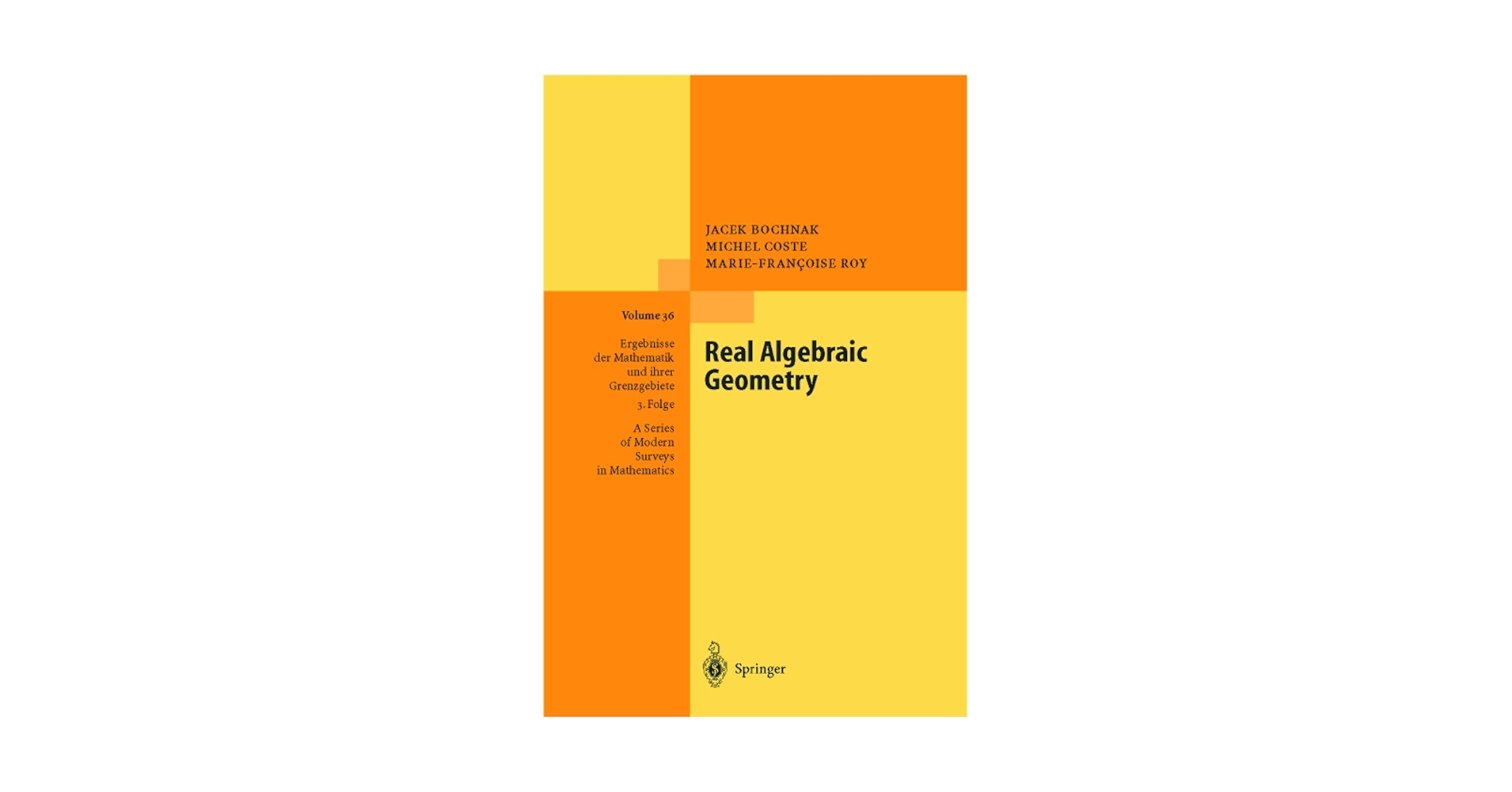 Amazon.com: Real Algebraic Geometry (Ergebnisse der