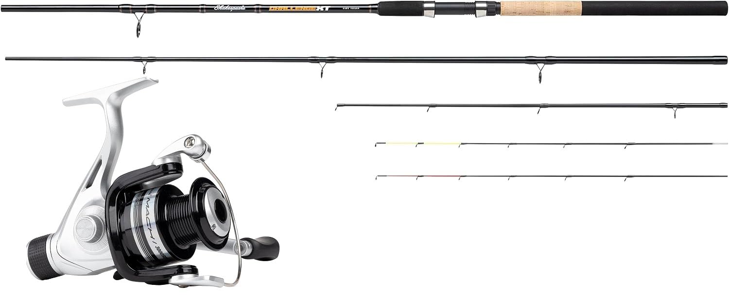 Shakespeare Challenge XT 10 ft Feeder/Quiver Tip Rod 3pc T24 Carbon 1664